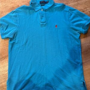 Polo by Ralph Lauren Men's Vibrant Blue Polo Shirt